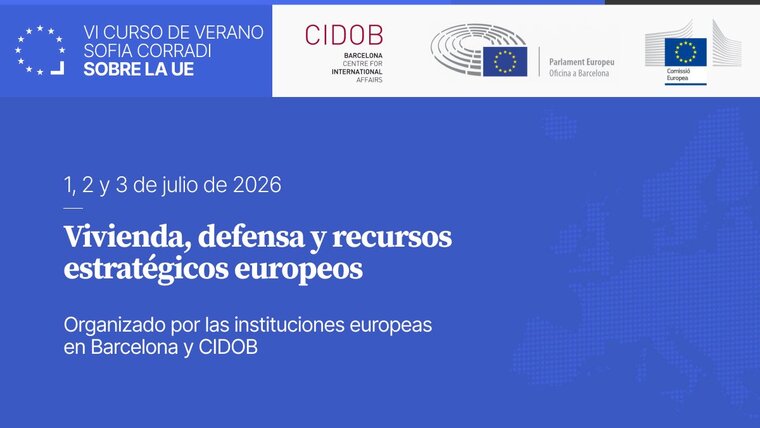 VI Curso de verano Sofia Corradi sobre la UE