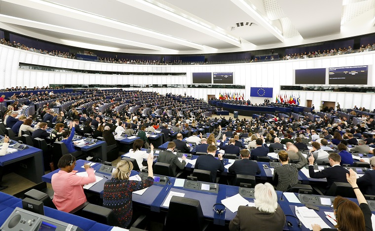 Vista del pleno de Estrasburgo