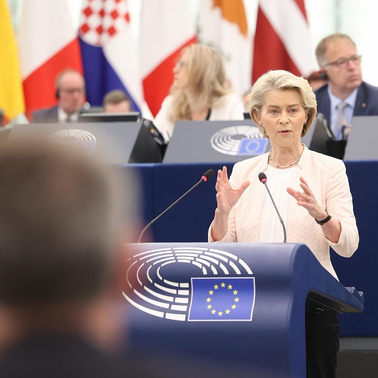 Presidenta Von der Leyen