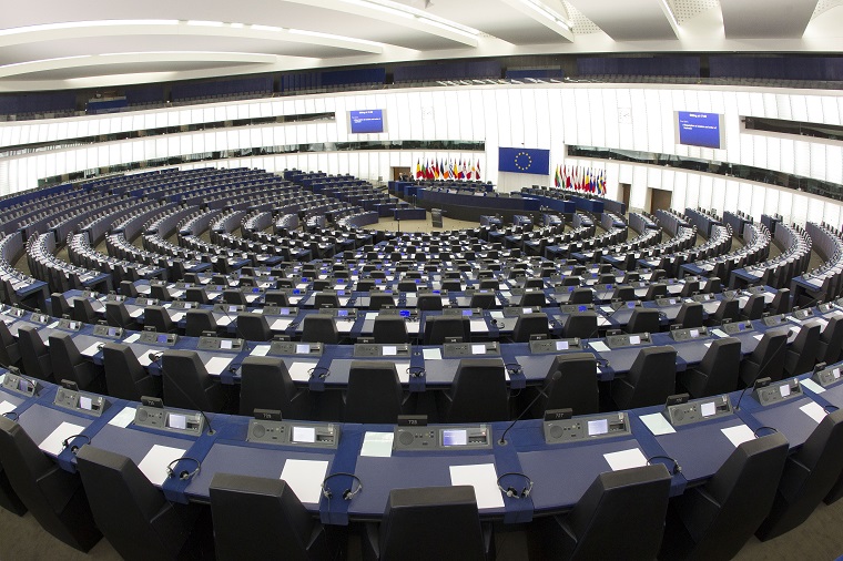 Vista del pleno en Estrasburgo